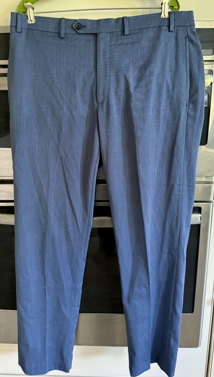 lauren ralph lauren men's classic-fit solid flat-front dress pants Lauren Ralph Lauren Men's,Classic-Fit Solid Flat-Front Dress Pants ,Navy,30X27.5