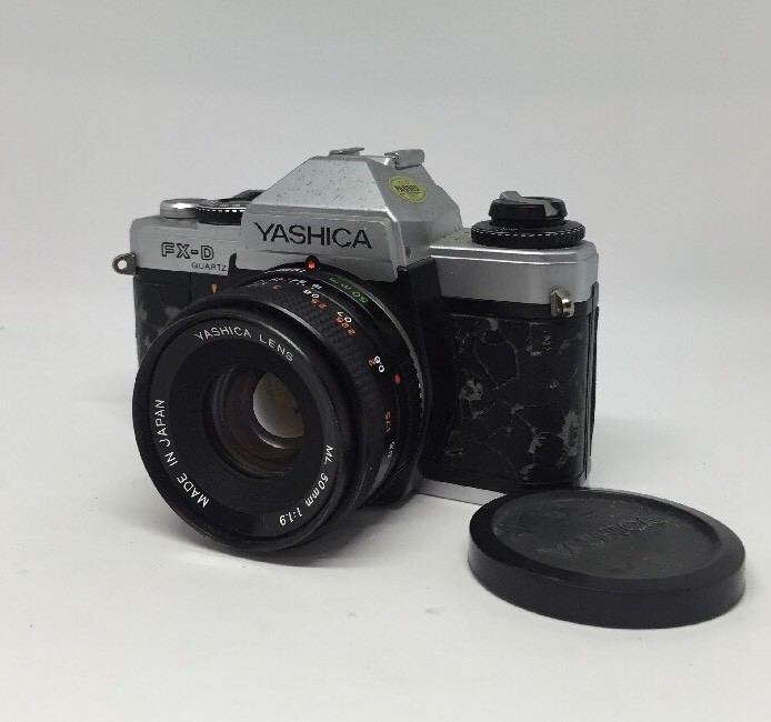 Yashica FX-D QUARTZ 35 mm FILM SLR KAMERA MIT YASHICA Objektiv 50 mm f/1,9 ml 12 - Bild 3 von 6