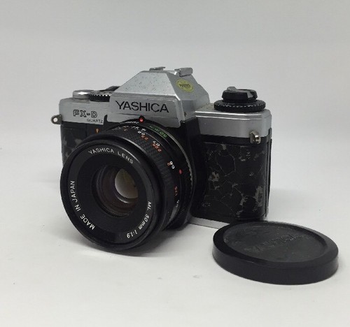 Yashica FX-D QUARTZ 35 mm FILM SLR KAMERA MIT YASHICA Objektiv 50 mm f/1,9 ml 12 - Bild 3 von 6