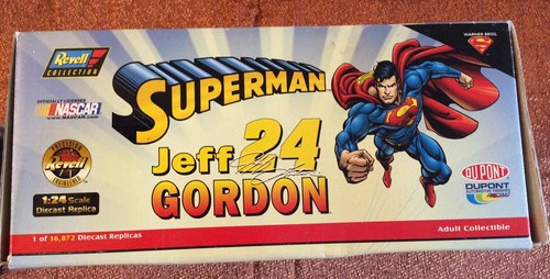 REVELL COLLECTION JEFF GORDON 1999 CHEVY MONTE CARLO SUPERMAN 1:24 SCALE MIB - Picture 6 of 8