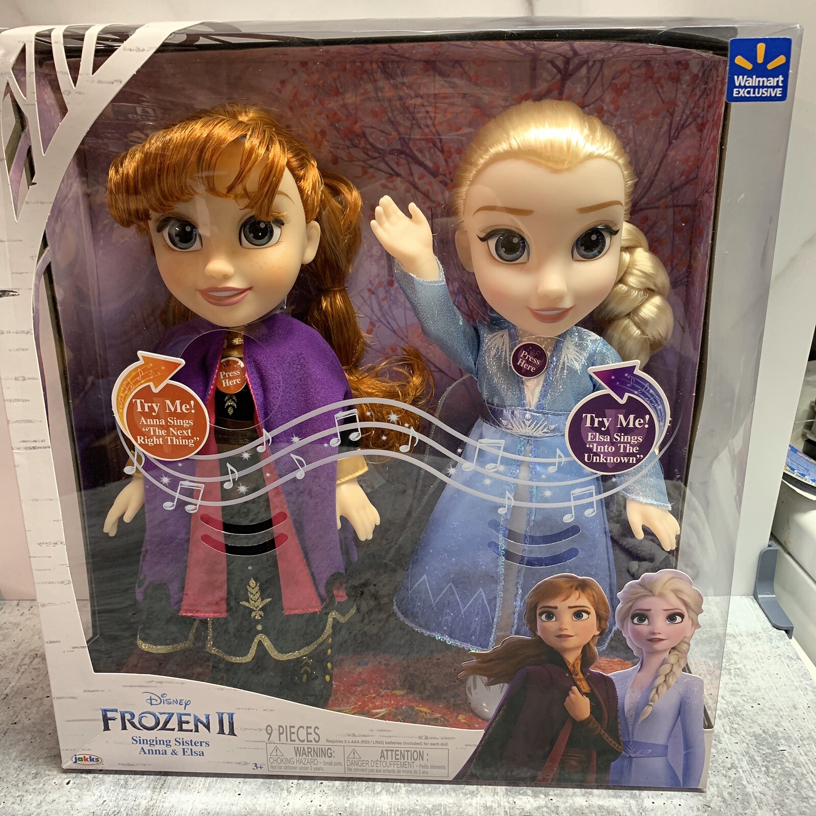 Disney Store Frozen Anna and Elsa Animators Collection Dolls Deluxe 2015 Set  - Walmart.com