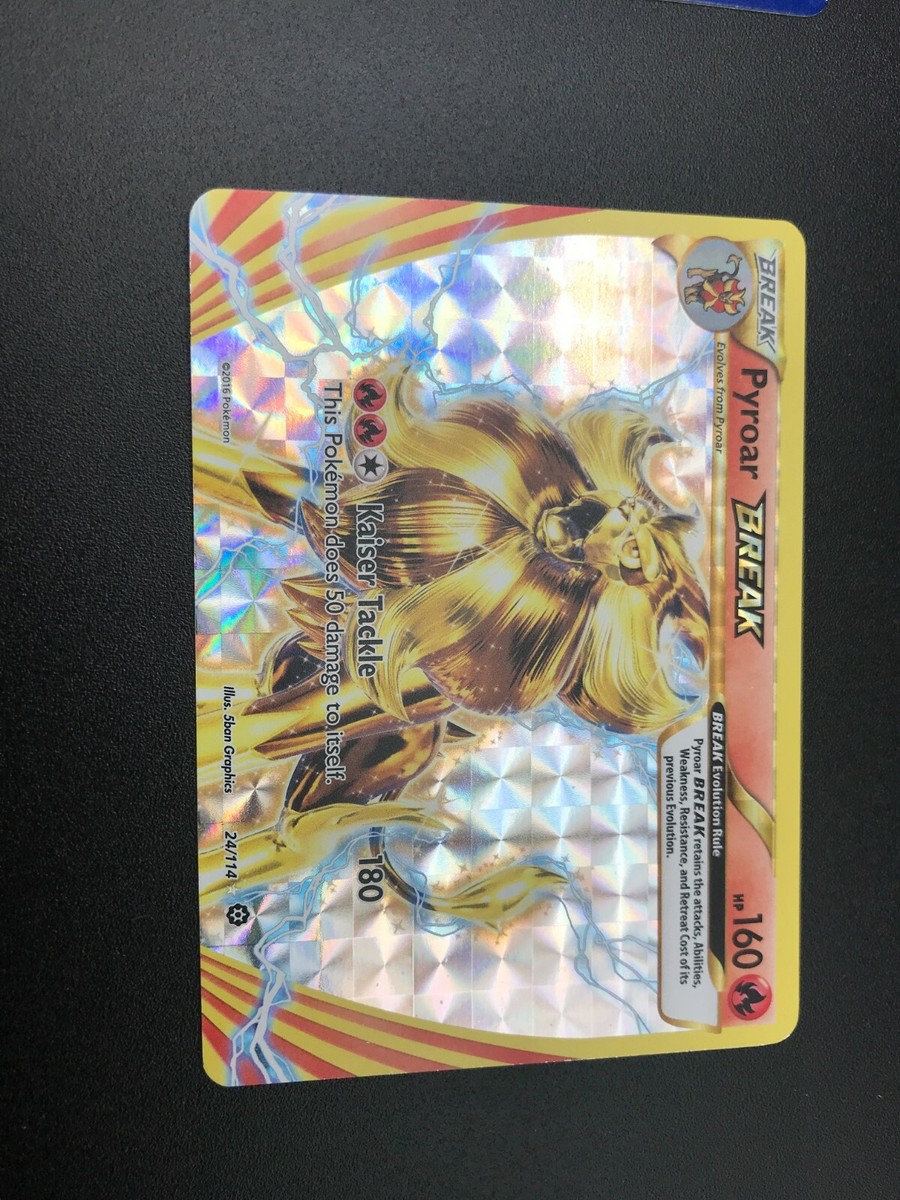 Pyroar BREAK ULTRA RARE 24/114 Pokemon XY Steam Siege NM Pyroar BREAK ULTRA RARE 24/114 Pokemon XY Steam Siege NM