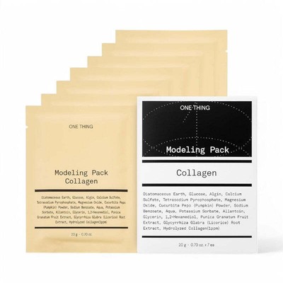 ONE THING Modeling Pack Set-3 Types 2024 Version-Collagen 20g x 7 pcs #git