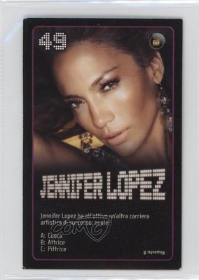 2010 Esselunga Starzone Jennifer Lopez #49 0w6