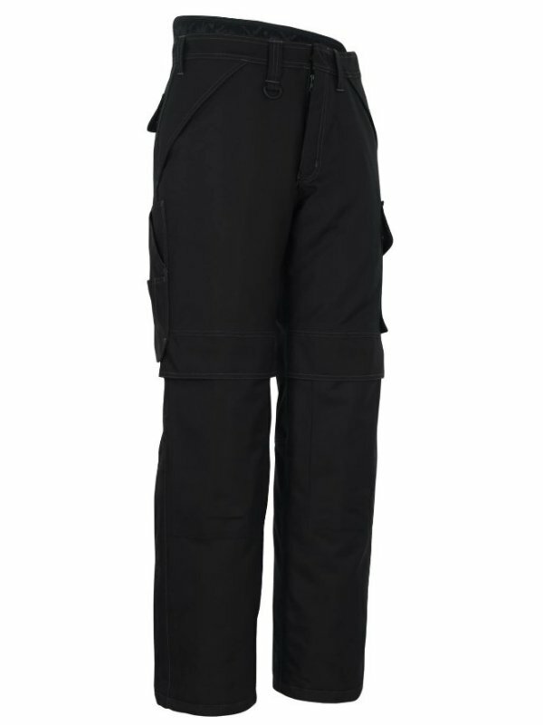Mascot Louisville lined black insulated WINTER work trousers MEASURED £