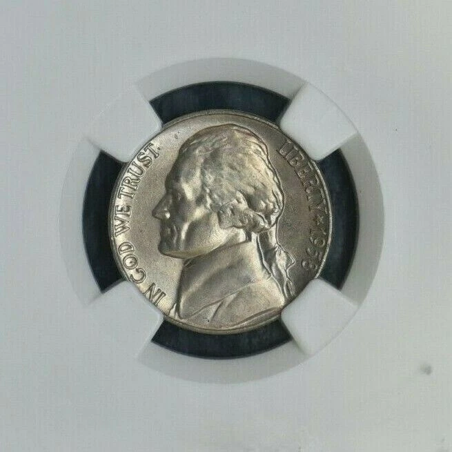 1958 D - JEFFERSON NICKEL - NGC MS66 - GEM UNCIRCULATED - Image 2 of 4