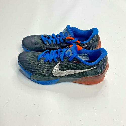 Black Orange Blue Basketball Shoe 