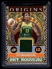 Ezi Magbegor 2023 Panini Origins WNBA Art Nouveau Relic Card #AN-EZM