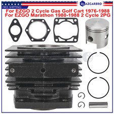 For EZGO 76-88 2 Cycle 244cc  EC25-DS / EC25-2PG Cylinder  Piston Rebuild Kit