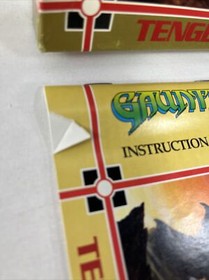 Nintendo NES Gauntlet Tengen CIB w/Manual tested working