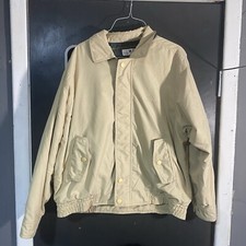 Vintage 90s Pierre Balmain Beige Bomber Jacke...