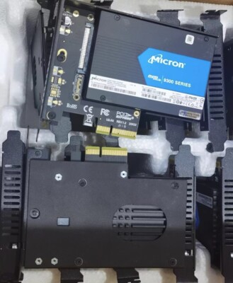 SSD Interno Micron 9300 PRO 7.68TB U.2 NVMe PCIe Enterprise - Usato Ma Performante