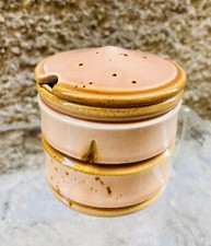 Baldelli Ceramica Zuccheriera Anni 70 Linea Bambù