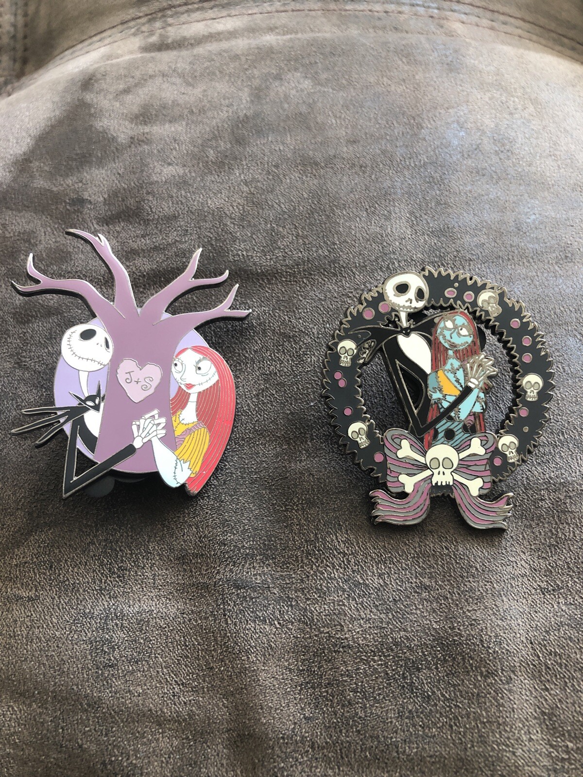 Disney Auctions Nightmare Before Christmas Jack Skellington & Sally LE 250 + (1)