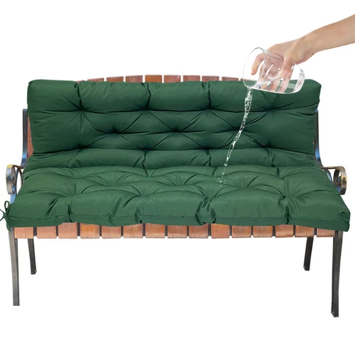Waterproof Sun-proof Bench Cushion For Indoor Outdoor 2-3 Seater Swing Chair Pad - Picture 99 of 118