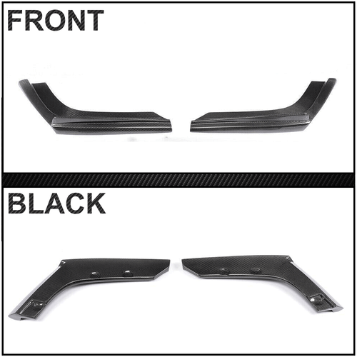 für BMW M3 F80 M4 F82 F83 2015-19 Carbon Splitter Flaps Wings Heck Seite Spoiler - Picture 9 of 9