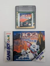 102 Dalmatians: Puppies to the Rescue with Manual (Nintendo Game Boy Color)