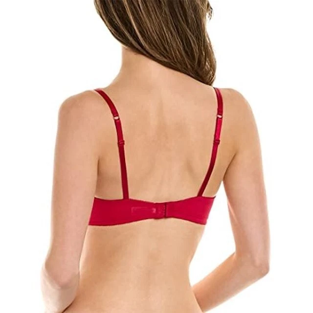 Sujetador con aros copas moldeadas b.tempt'd by Wacoal X6502 de encaje Ciao Bella, rojo, 34B Foto 4 de 4