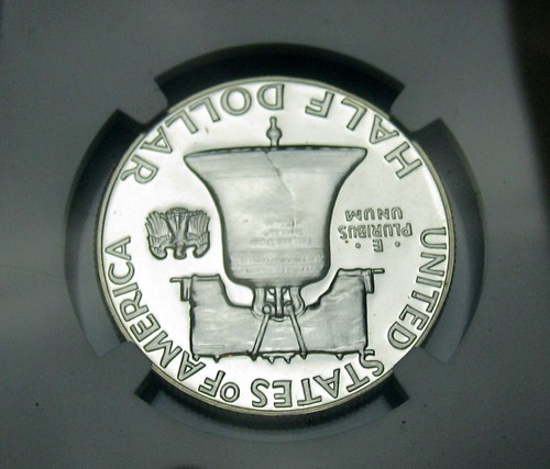 1960 Franklin 90 % Silver Half Dollar Proof NGC PF 67 STAR * Certified PROOF - Picture 4 of 4