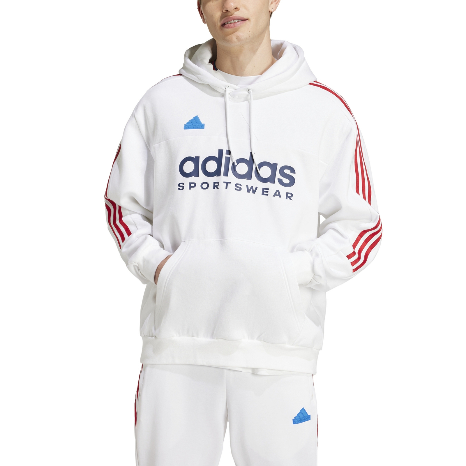 Рюкзак Adidas Felpa da Uomo con Cappuccio House Of Tiro Nations от Bianca Taglia S...