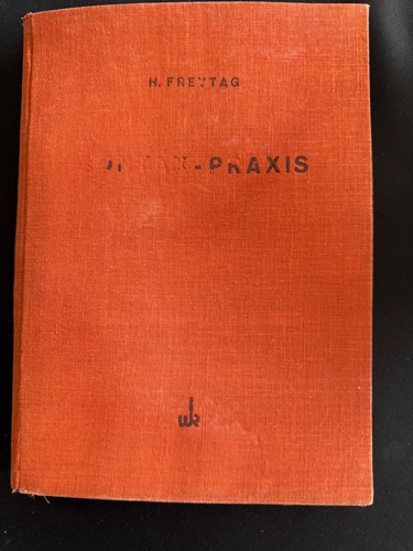 #K0081- Contax Praxis Von H.Freytag 1938