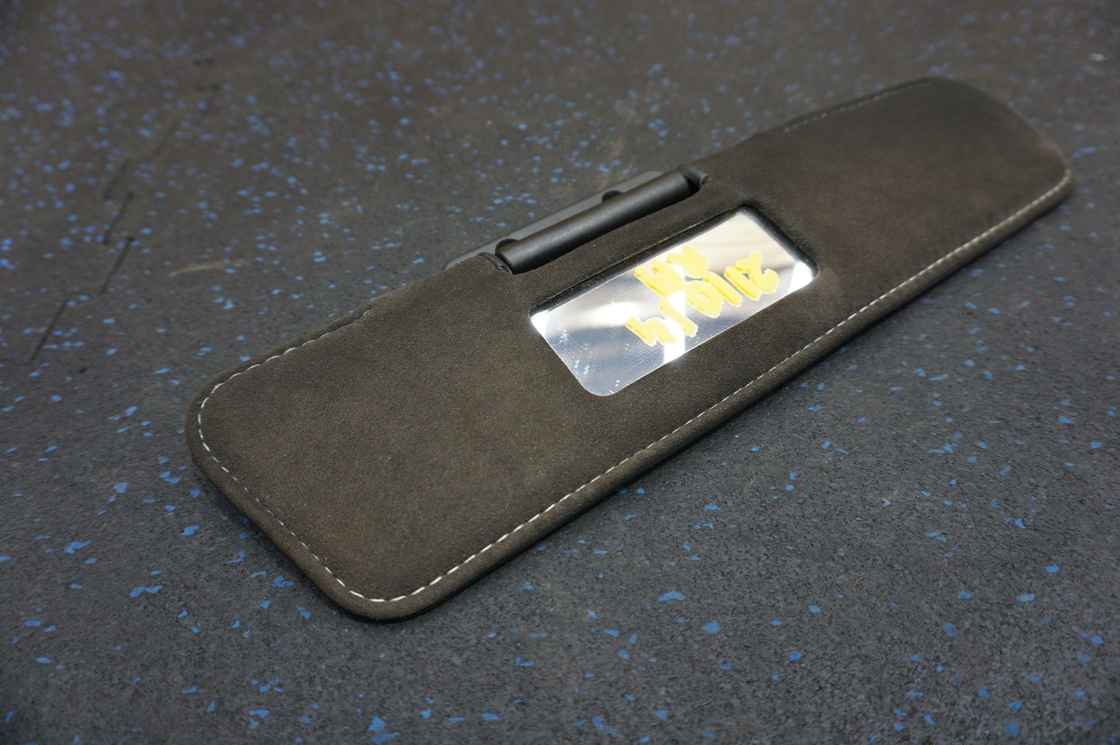 Right Sun Visor Shade Black Leather Alcantara LHD 69765300 Ferrari California 12