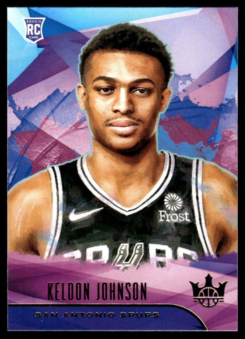 2019-20 Panini Court Kings Keldon Johnson Rookie (RC) Spurs #69