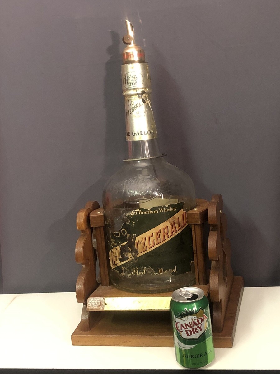 Old Fitzgerald One Gallon Bottle Stitzel Weller Embossed Original