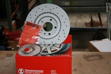 2x Zimmermann Sportbremsscheiben gelocht MAZDA 6 (GG/GY) - Satz für vorne