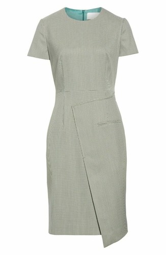 HUGO BOSS DURETA MINI HAHNENTRITT ETUIKLEID 12 US/ UK 16 - Bild 5 von 6