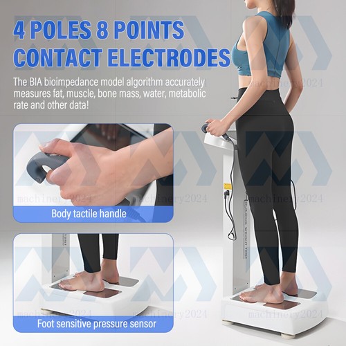 Professional Full Body Fat Analyzer Scanner Composition Analysis Machine Body - Picture 11 of 13