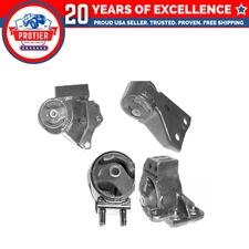Engine Motor & Trans Mount Set Compatible for 2000 Kia Spectra 1.8L Compatible