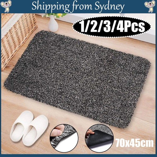 Super Absorbent Magic Doormat Pet Mat Step Clean Non Slip Dirt Mud