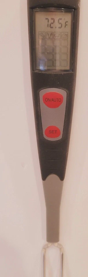 SHARPER IMAGE Grill Meat Fork Thermometer for Meats & Fish MI215 Cook Chef - Image 2 of 4