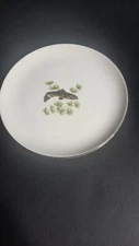 Vintage Figgjo Flint Norway Small Plate  Fish Design Hors D'oeuvres Rare
