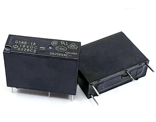 5PCS G5NB-1A 18VDC Power Relays 3A 250VAC 4 Pins #sumaik11 - Picture 1 of 5