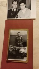 2 photos of the same person general Red Army Rote Armee (A16)