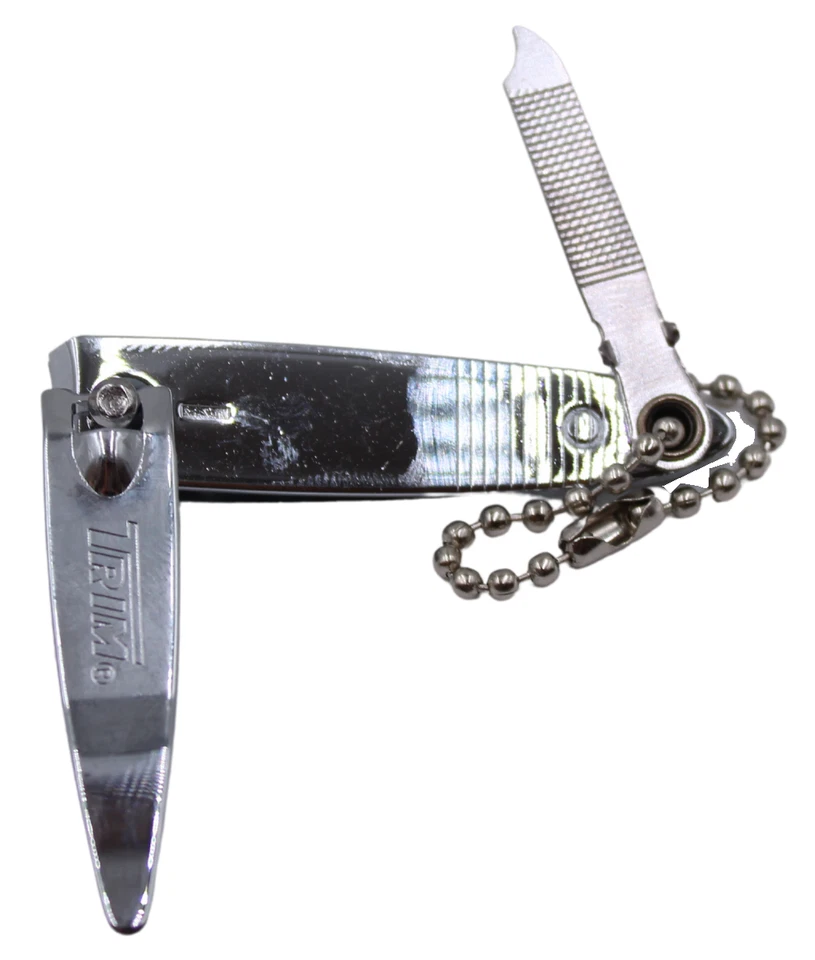 Cortaúñas 10 Recortes Profesional Acero Inoxidable Cortador Afilado Lima de Uñas Foto 4 de 4