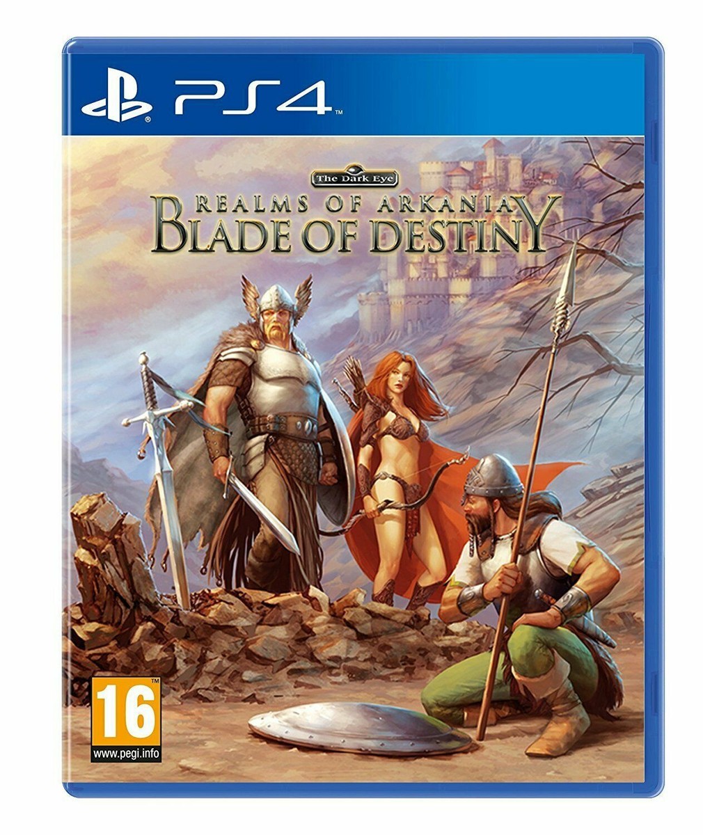 Jeu PS4 Reams Of Arkania: Blade Of Destiny - Comme Neuf - PEGI 12