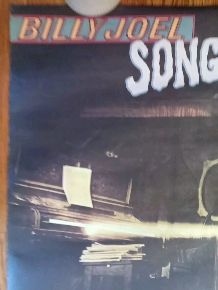 Vintage Original Large 1981 Billy Joel Songs In The Attic Album