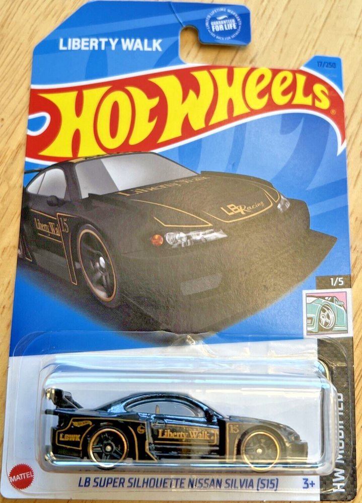 Mattel Hot Wheels *B Case* 2023 Modified 1/5 ~ 17/250 Nissan Silvia Liberty Walk