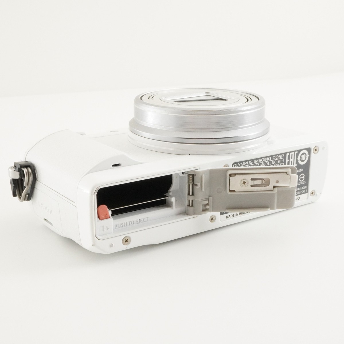 OLYMPUS STYLUS SH-1 White With 4GB SDHC Card Digital Camera from