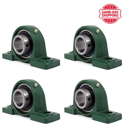 BGR 4 PCS UCP 202-10 Pillow Block Bearing 5/8'' Bore Self Aligning 2 Bolt