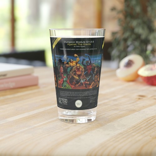 Against the Giants Pint Glas Dungeons and Dragons Glaswaren - Bild 7 von 7