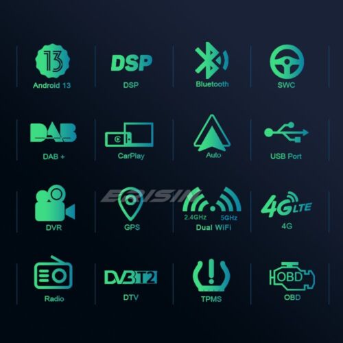 64GB DAB+Android 13 Autoradio GPS Navi SWC CD CarPlay Für VW T5 Multivan Touareg - Bild 2 von 21