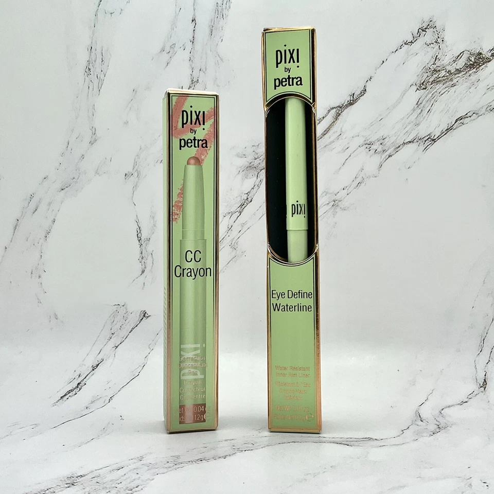Pixi by Petra SET CC Crayón Bright Undereye + Delineador Eye Define Waterline NEGRO Foto 2 de 4