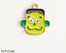 new 40Pcs Halloween Charm bracelet necklace Pendants DIY Jewelry Making