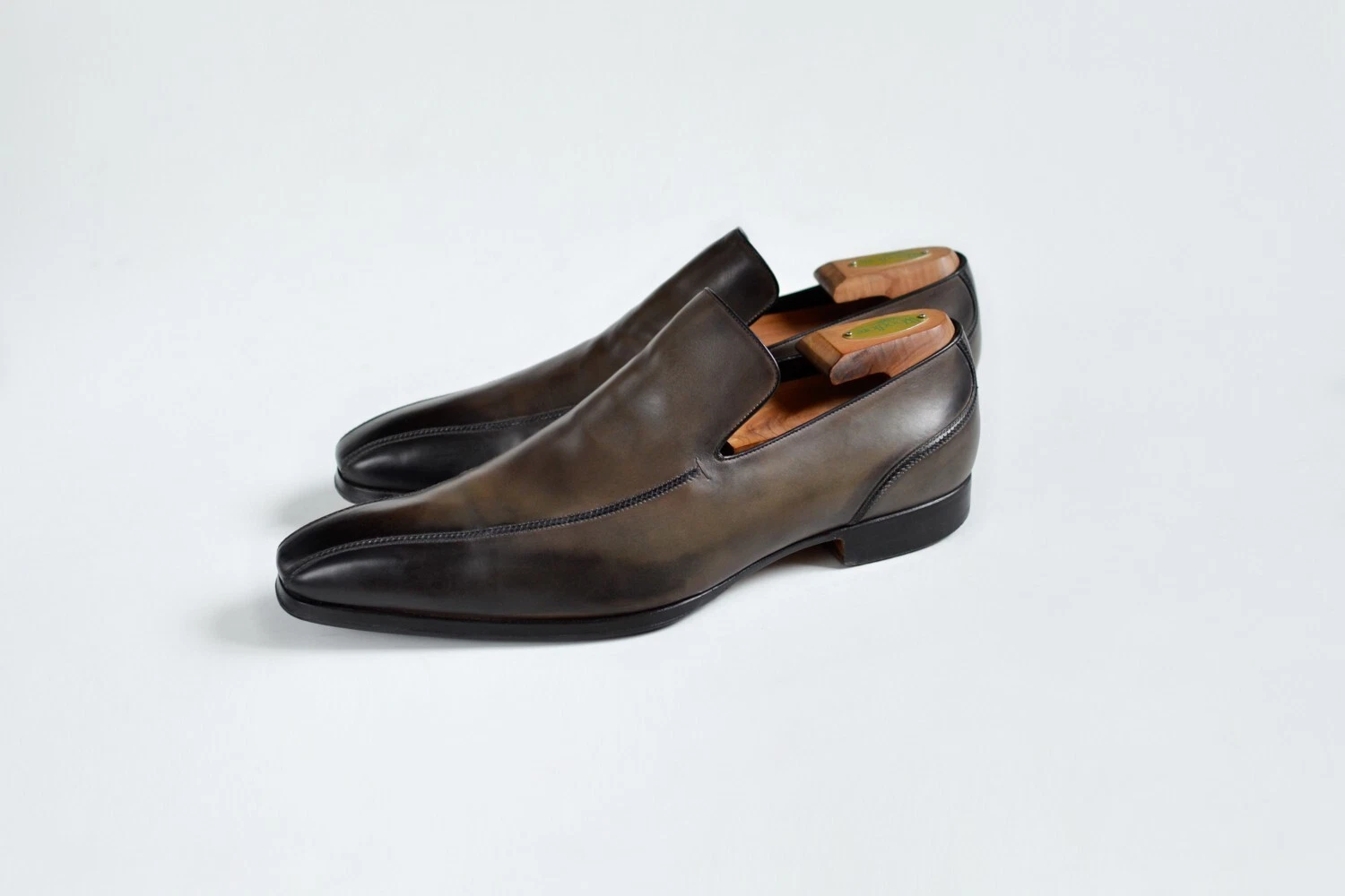 Chaussures Gucci mocassins époque Tom Ford homme cuir US 12,5 UK 12 Made in Italy
