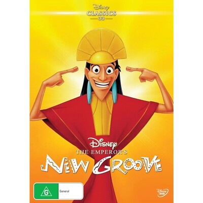 The Emperor's New Groove (DVD, 2000) PAL Region 4 (Disney Classics