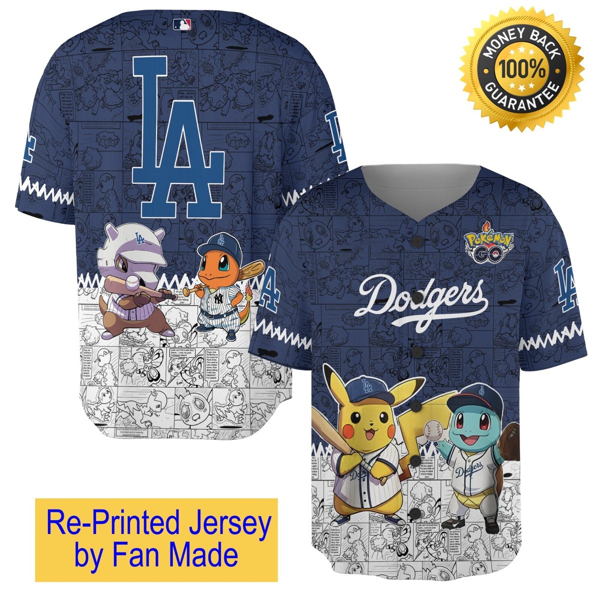 Special* Dodgers x Pok. GO Custom Baseball J.sey Giveaway 2025 | eBay